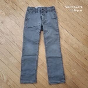 GAP Kids Gray Uniform Pants